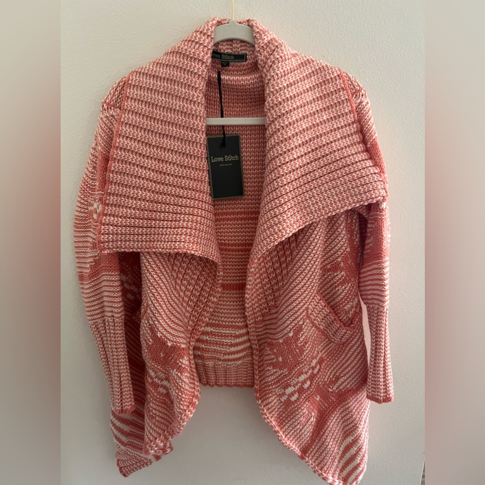 LOVESTITCH Cardigan Size Small